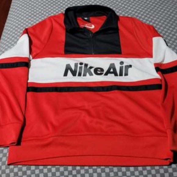 Mens Nike Air Pullover Long Sleeve Shirt - Picture 2 of 2